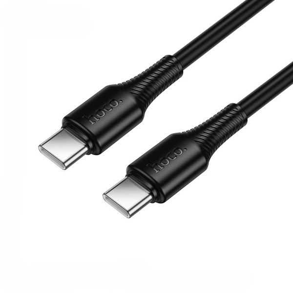 Кабель Hoco X120 Beneficio 60W charging data cable C to C [Black]