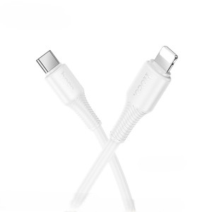 Кабель Hoco X120 Beneficio PD27W charging data cable iP [White]