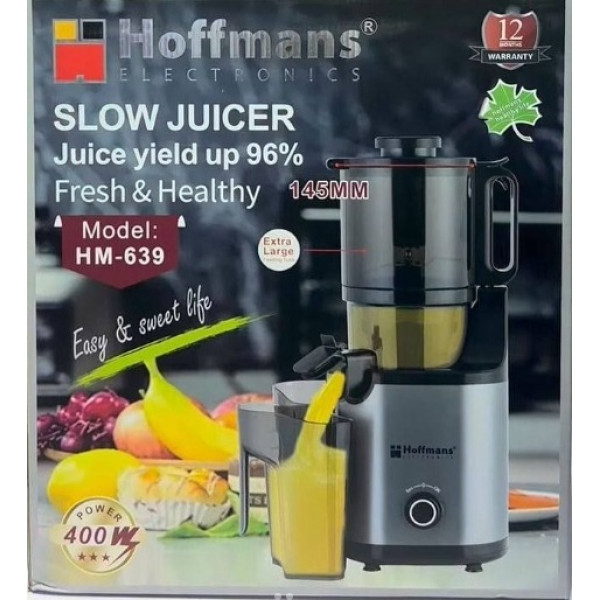 Storcător de fructe Hoffmans HM-639 electric juicer [Black]