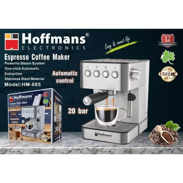 Espressor Hoffmans HM-685 [Silver]
