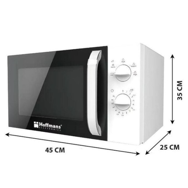 Cuptor cu microunde Hoffmans HM-761 microwave oven 20L [White]