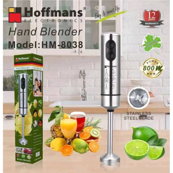 Blender de mână Hoffmans HM-8038 [Silver]