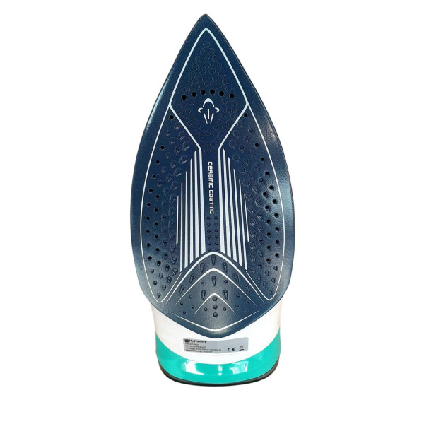 Fier de călcat cu abur Hoffmans HM-9040 electric steam iron [Black and Green]