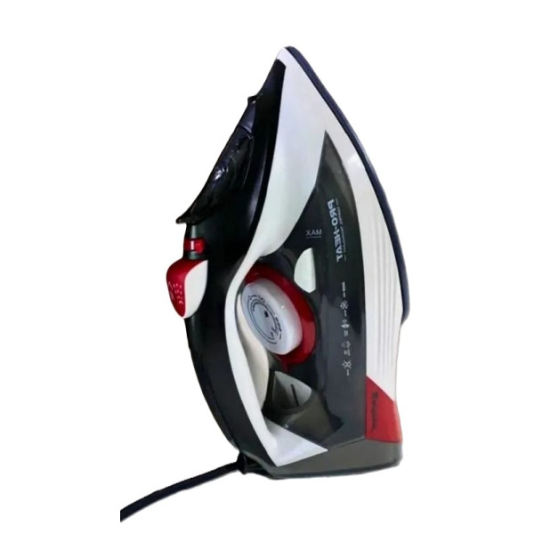 Fier de călcat cu abur Hoffmans HM-9040 electric steam iron [Black and Red]