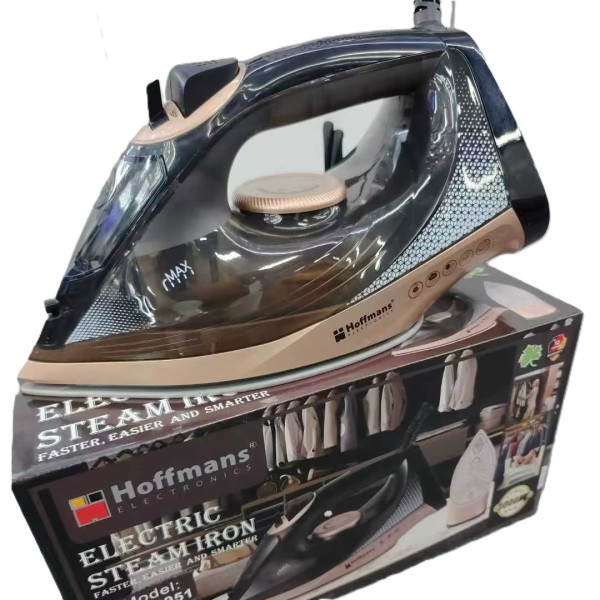 Fier de călcat cu abur Hoffmans HM-9051 electric steam iron [Black]