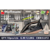 Mașină de călcat cu abur Hoffmans HM-9052 electric steam iron [Black]