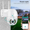 Supraveghere video Jortan JT-8160QJ IP Surveillance Camera Wi-Fi Full HD 1080p [White]