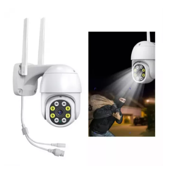 Supraveghere video Jortan JT-8163QJ IP Surveillance Camera Wi-Fi Full HD 1080p [White]