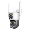 Cameră de supraveghere Jortan JT-8293QJ IP Surveillance Camera Wi-Fi Full HD 1080p [White]