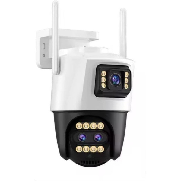 Cameră de supraveghere Jortan JT-8698QJ IP Surveillance Camera Wi-Fi Full HD 1080p [White]