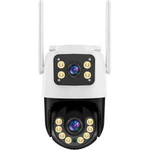 Cameră de supraveghere Jortan JT-8698QJ IP Surveillance Camera Wi-Fi Full HD 1080p [White]