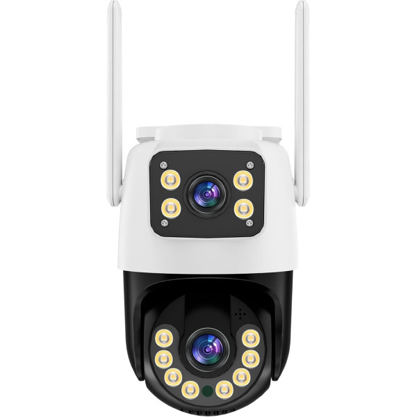 Cameră de supraveghere Jortan JT-8698QJ IP Surveillance Camera Wi-Fi Full HD 1080p [White]