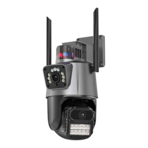 Supraveghere video Jortan JT-9687PRO WIFI КАМЕРА JORTAN 4MP(2MP + 2MP) [Silver]