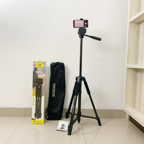  Tripod Koosda KSD-880 Extendable Tripod Stand 1,7M [Black]