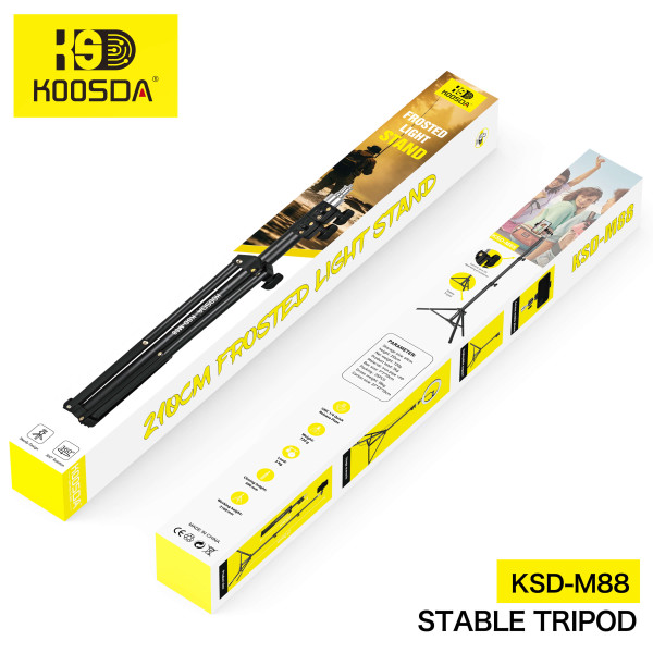 Tripod Koosda KSD-M88 Stable Tripod 2,1M [Black]