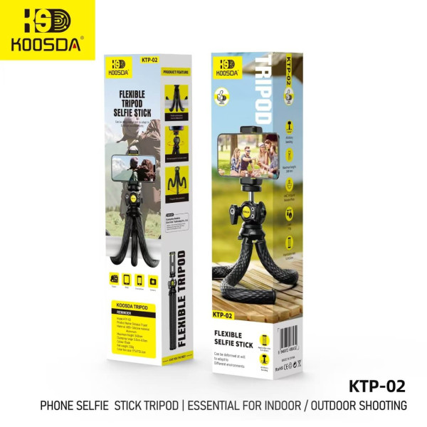 Selfie Stick Tripod Koosda KTP-02  [Black]