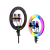 Кольцевая лампа Koosda KR-G18 18inch RGB Soft Ring Light With Bluetooth Remote Control [Black]