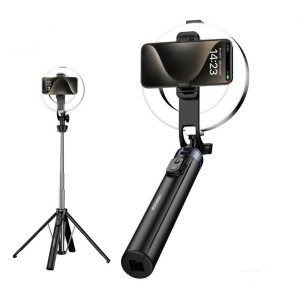 Селфи-Палка Трипод Koosda KRL-T18 Retractable Bluetooth Selfie Stick 1.8M [Black]