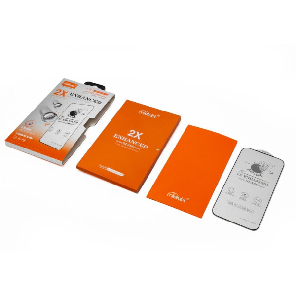 Sticla protectoare MIETUBL 2X Enhanced glass iPhone 15 Pro Max [Black]