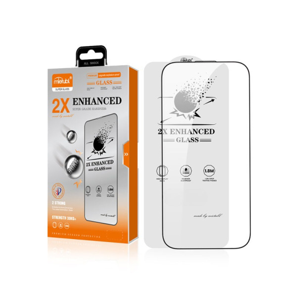 Sticla protectoare MIETUBL 2X Enhanced glass iPhone 15 Pro Max [Black]