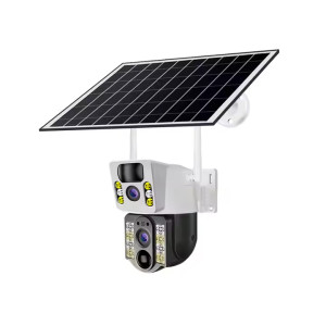 Видеонаблюдение OEM VCS03 Solar Powered Outdoor Security Camera with 4G [Black]