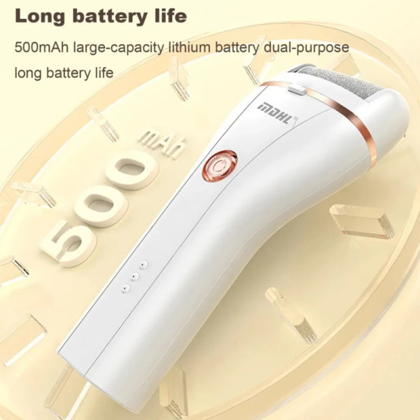 Электрическая шлифовальная машинка для ног OEM Electric Foot Grinder md-3789 [White]