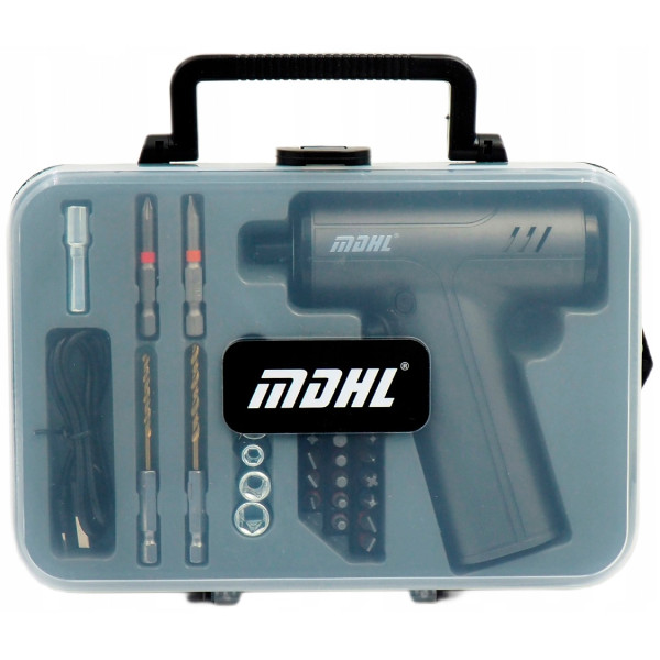 Аккумуляторная электро-отвёртка OEM Multifunctional Electric Screwdriver md-8728 [Black]