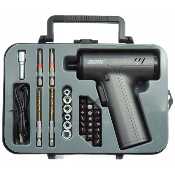 Аккумуляторная электро-отвёртка OEM Multifunctional Electric Screwdriver md-8728 [Black]