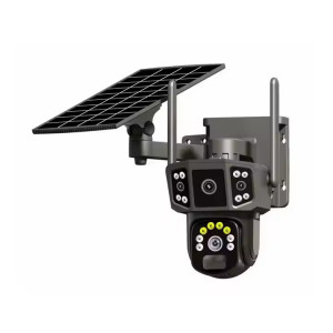 Видеонаблюдение OEM P4 Solar Powered Outdoor Security Camera with 4G [Black]