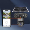 Видеонаблюдение OEM SMQ11 Solar Powered Outdoor Security Camera with 4G [Black]