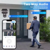 Видеонаблюдение OEM SMQ11 Solar Powered Outdoor Security Camera with 4G [Black]