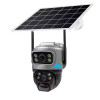 Видеонаблюдение Supraveghere video OEM VCS20 Solar Powered Outdoor Security Camera with 4G [Black]