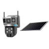 Видеонаблюдение OEM VTS02 Solar Powered Outdoor Security Camera with 4G [Black]