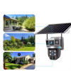 Видеонаблюдение OEM VTS02 Solar Powered Outdoor Security Camera with 4G [Black]