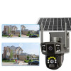Видеонаблюдение OEM YM-09W Solar Powered Outdoor Security Camera with 4G [Black]