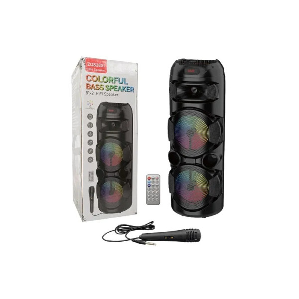 Boxa portabila OEM ZQS2801 speaker [Black]