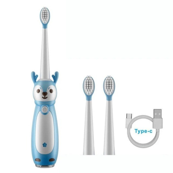 Детская электрическая зубная щетка OEM Toothbrush md-807a [Blue]