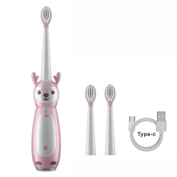 Детская электрическая зубная щетка OEM Toothbrush md-807a [Pink]