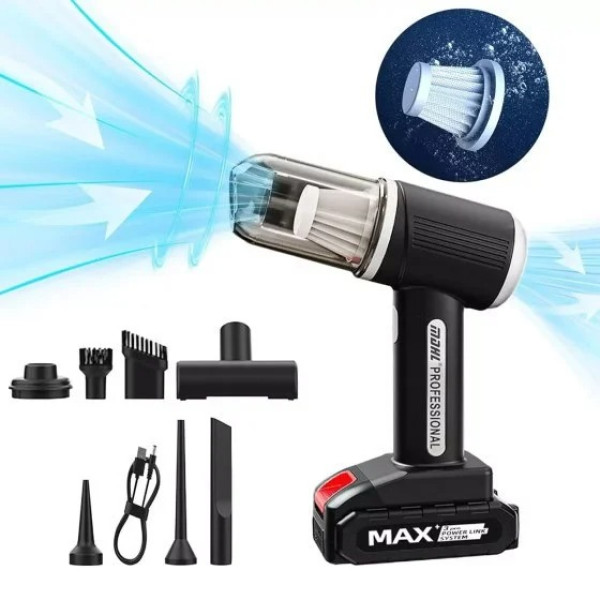 Автомобильный Пылесос OEM Portable Vacuum Cleaner md-a3 [Black]