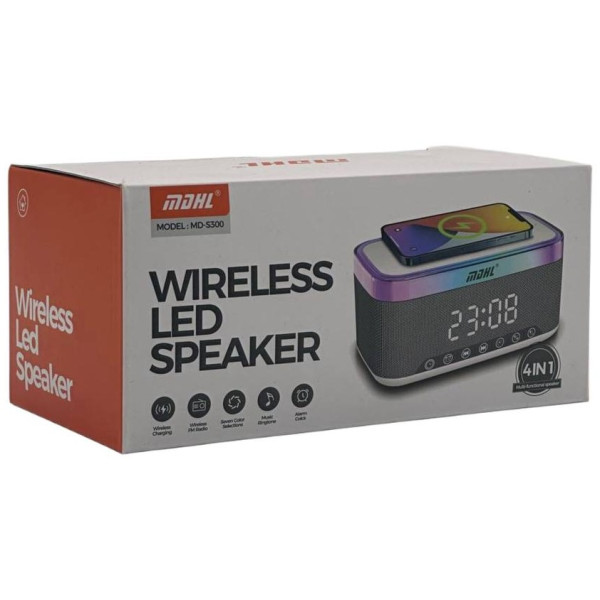 Boxa portabila OEM Portable Speaker md-s300 [White]