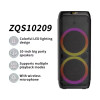 Boxa portabila OEM ZQS10209 speaker [Black]