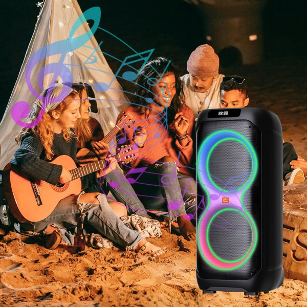 Boxa portabila OEM ZQS10222 speaker [Black]