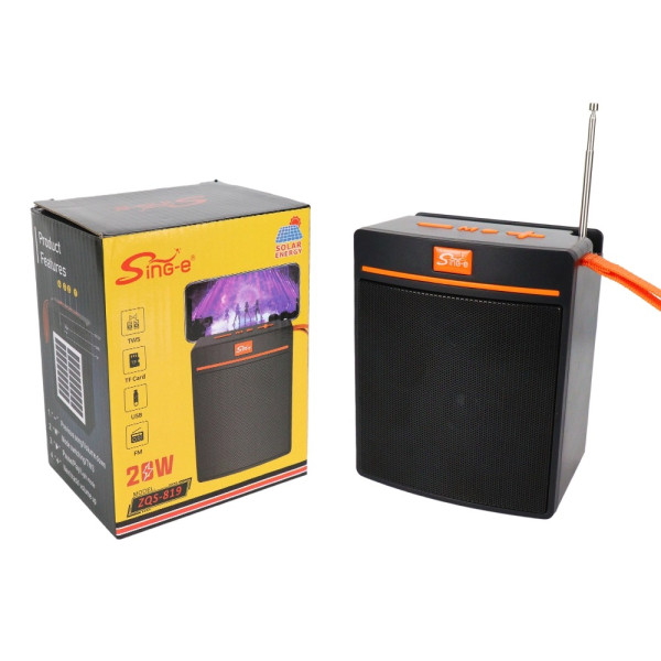 Boxa portabila OEM ZQS819 speaker [Black]