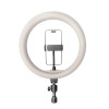 Lampă circulară RTAKO AR-GTB06-10 10" Ring light with single Phone holder [Black]