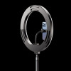 Lampă circulară RTAKO AR-GTB06-10 10" Ring light with single Phone holder [Black]