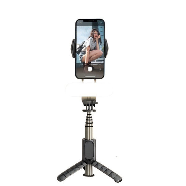 Selfie stick RTAKO Q10R MINI Clip [Black]