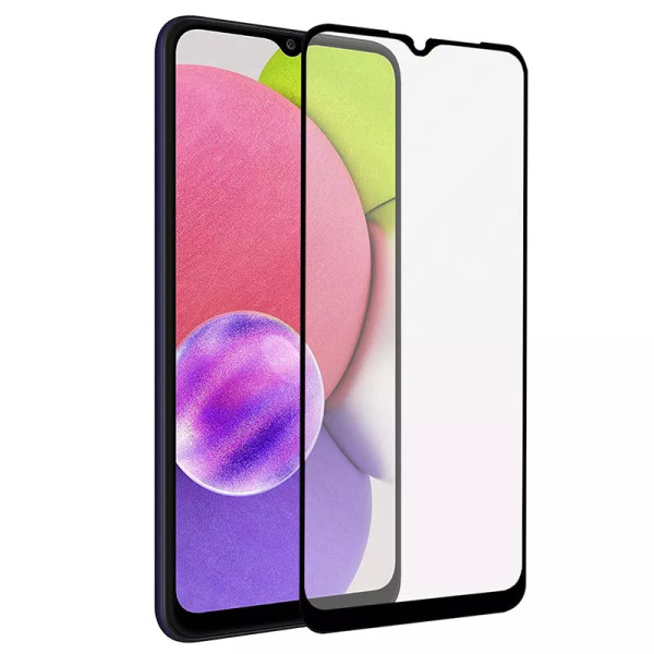 Защитное стекло Samsung Galaxy A03 Core Screen Geeks Full All Glue [Black]