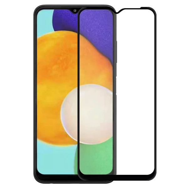 Защитное стекло Samsung Galaxy A03 Core Screen Geeks Full All Glue [Black]