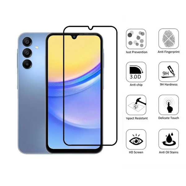 Sticla protectoare Screen Geeks All Glue Samsung Galaxy A25 [Black]