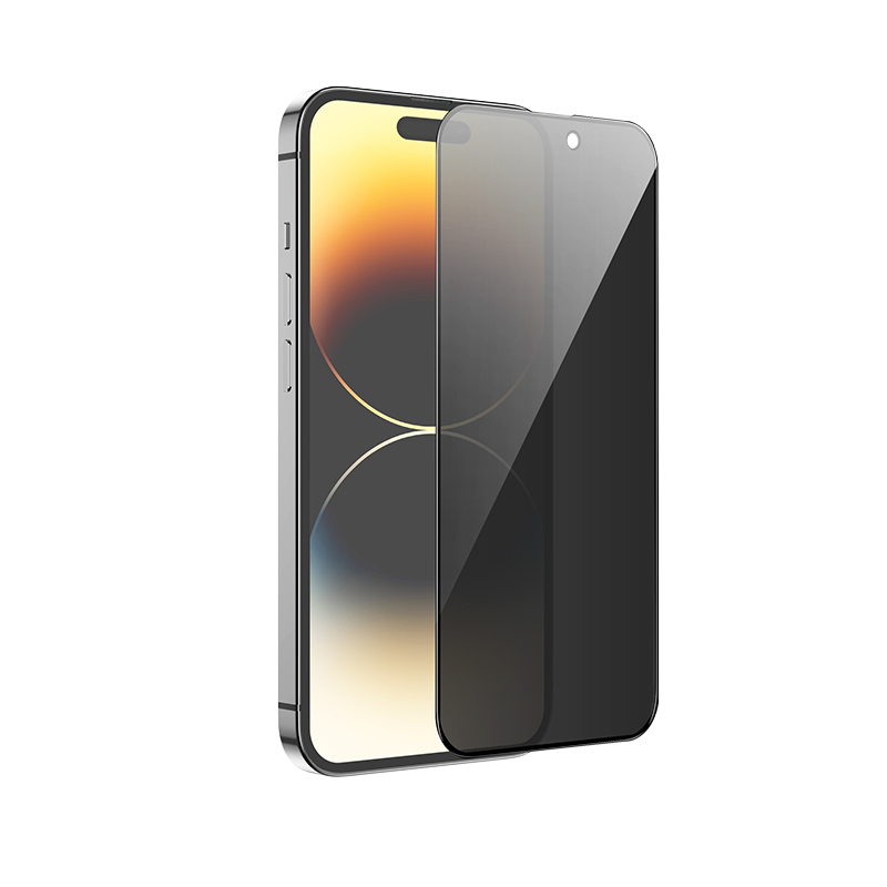 Защитное стекло Screen Geeks anti-spy tempered glass set for iP15 Pro Max [Black]